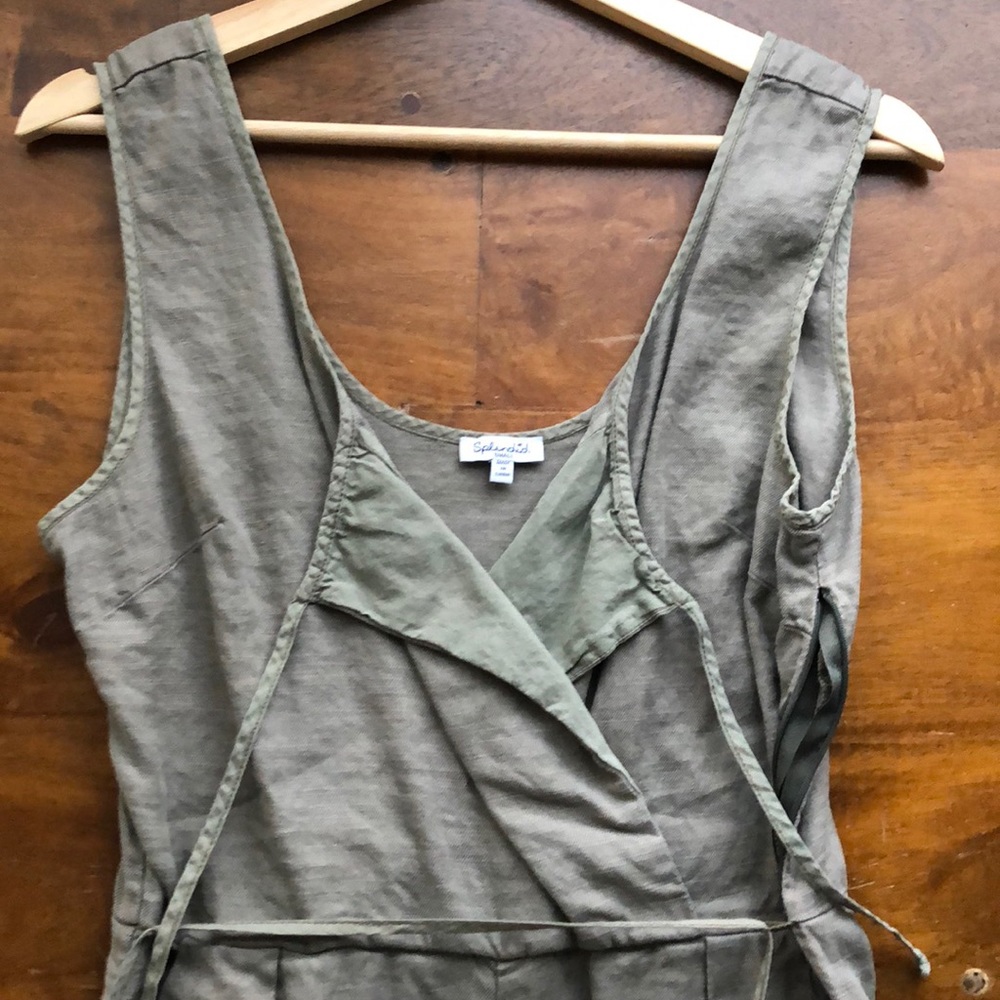 Splendid jumpsuit olive green size small